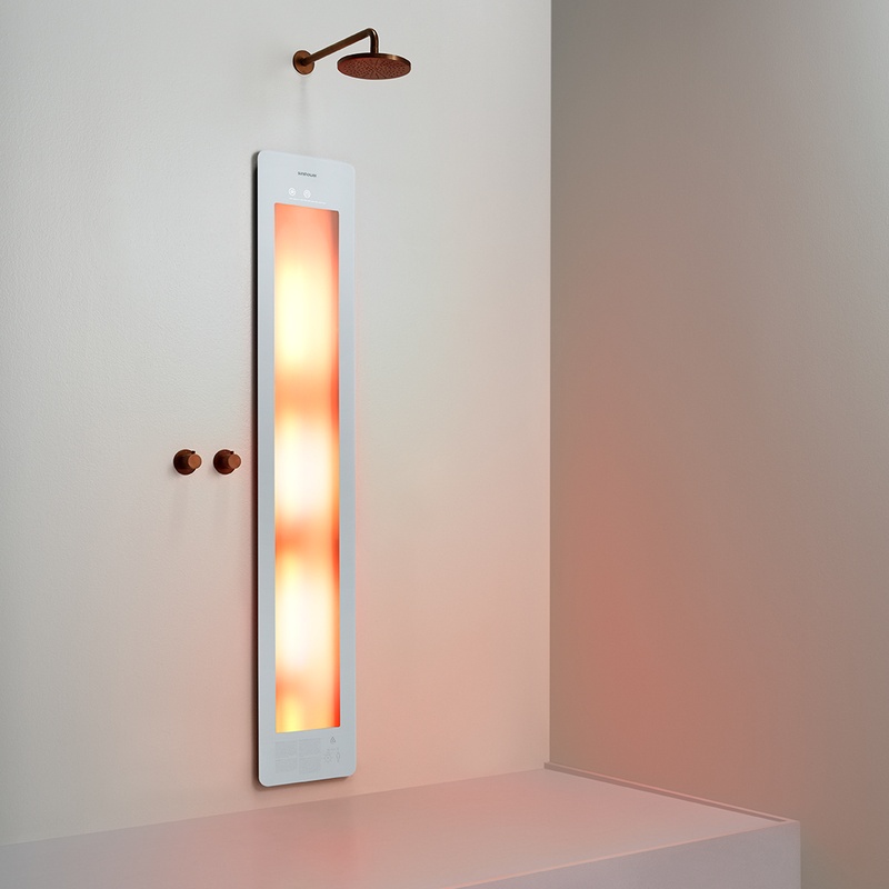 Option image for Sunshower Large One in White for Built-in Installation