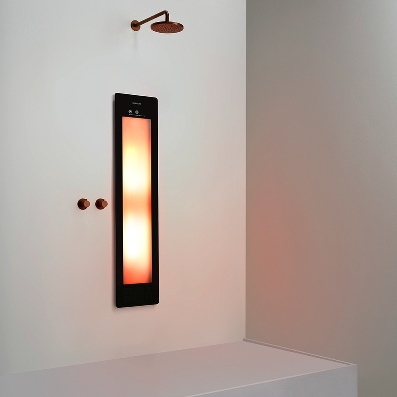 Option image for Sunshower Medium One in Black for Built-in Installation