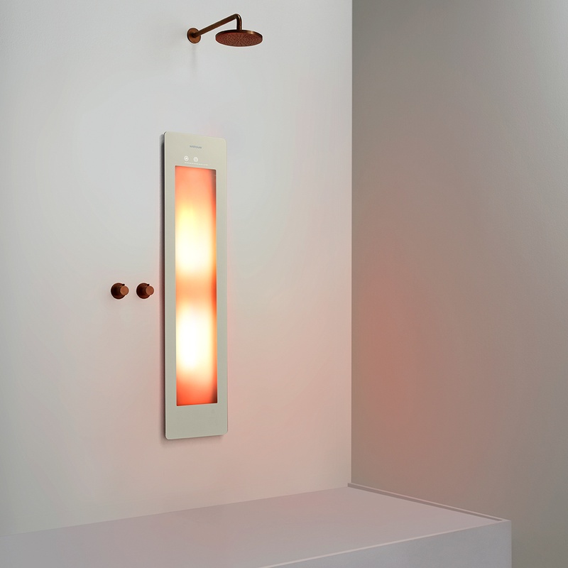 Option image for Sunshower Medium One in Sand White for Built-in Installation