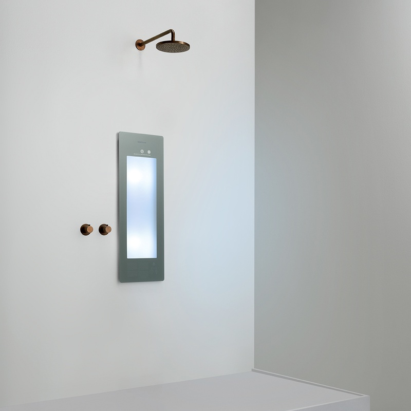 Option image for Sunshower Small Plus in Grey for Built-in Installation