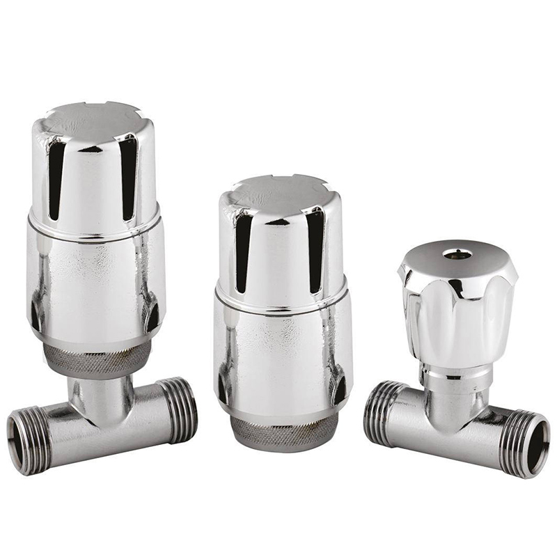CP Straight Thermostatic Radiator Valve Pack