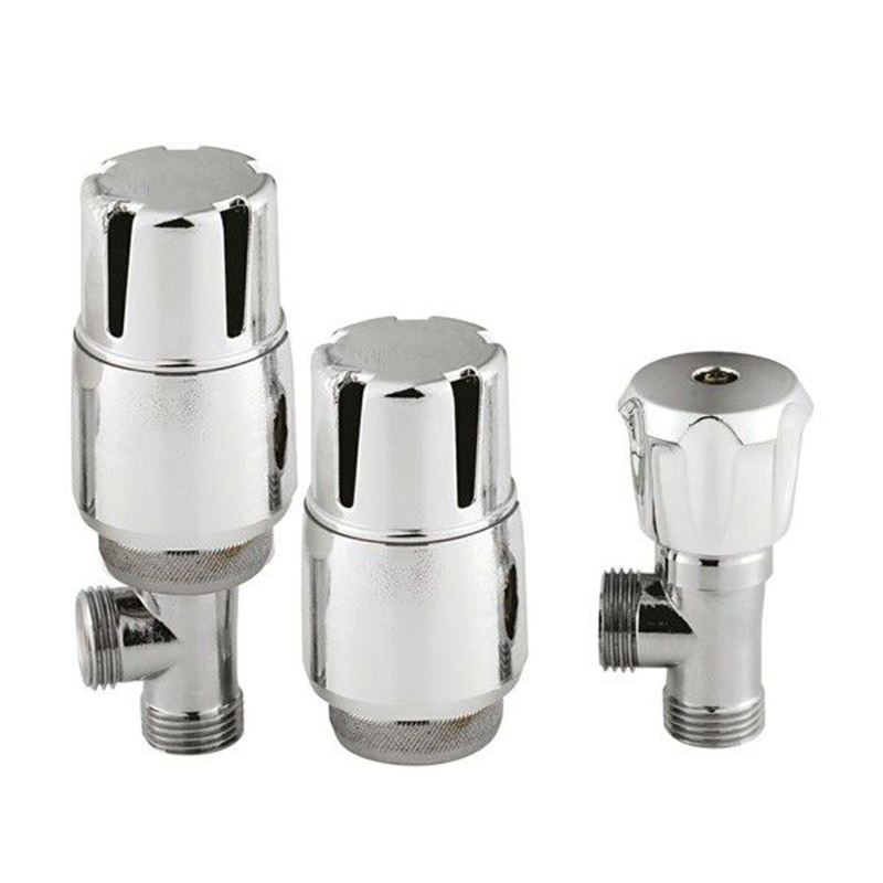 CP Angled Thermostatic Radiator Valve Pack