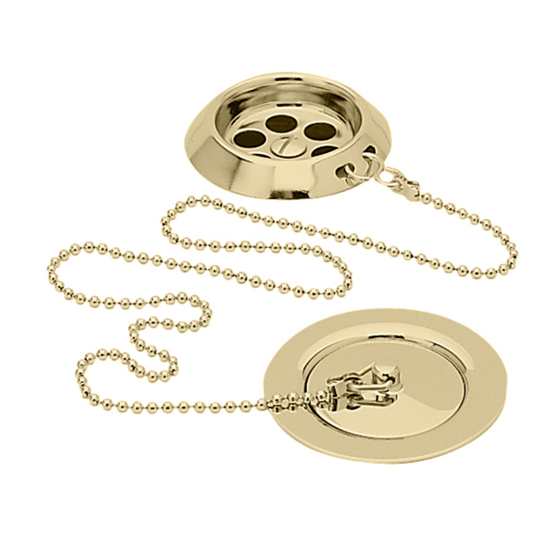 Bath Waste Vintage Gold