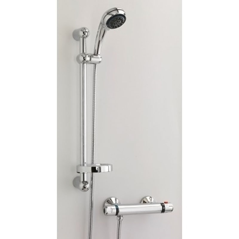 BC EXPOSED VALVE, SHOWER HEAD AND RISER KIT