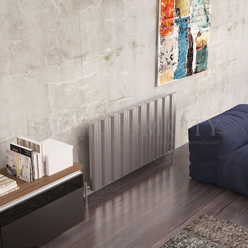 Wave 600 x 1245 Aluminium