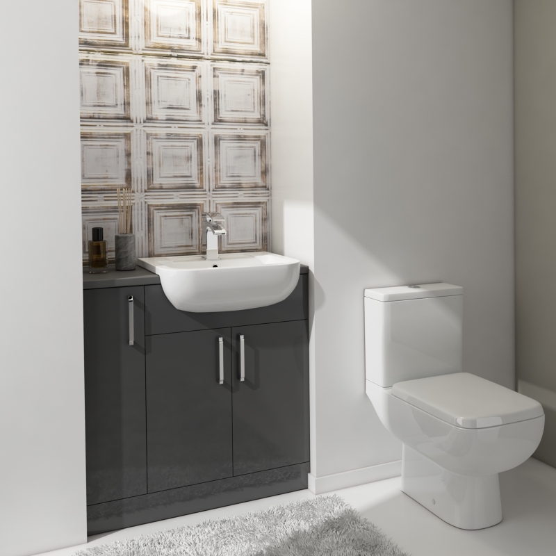 Oliver Fitted Suite: Anthracite