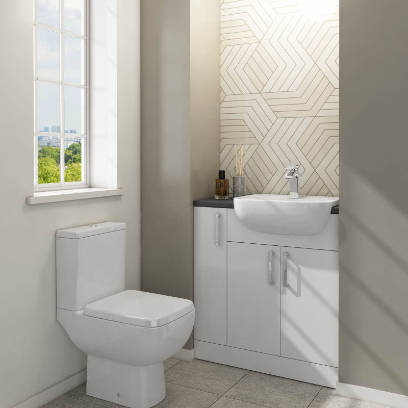 Oliver Fitted Suite: White