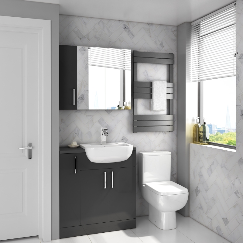 Oliver Fitted Suite: Anthracite