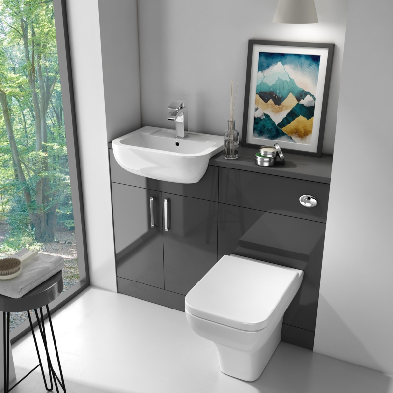Oliver Fitted Suite: Anthracite