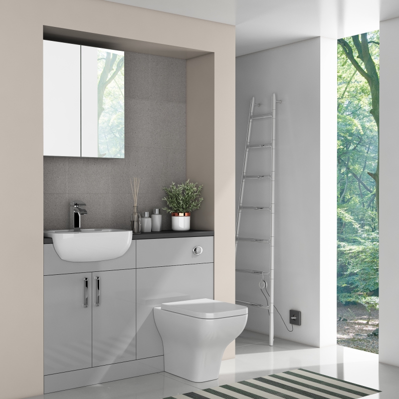 Oliver Fitted Suite: Dove Grey