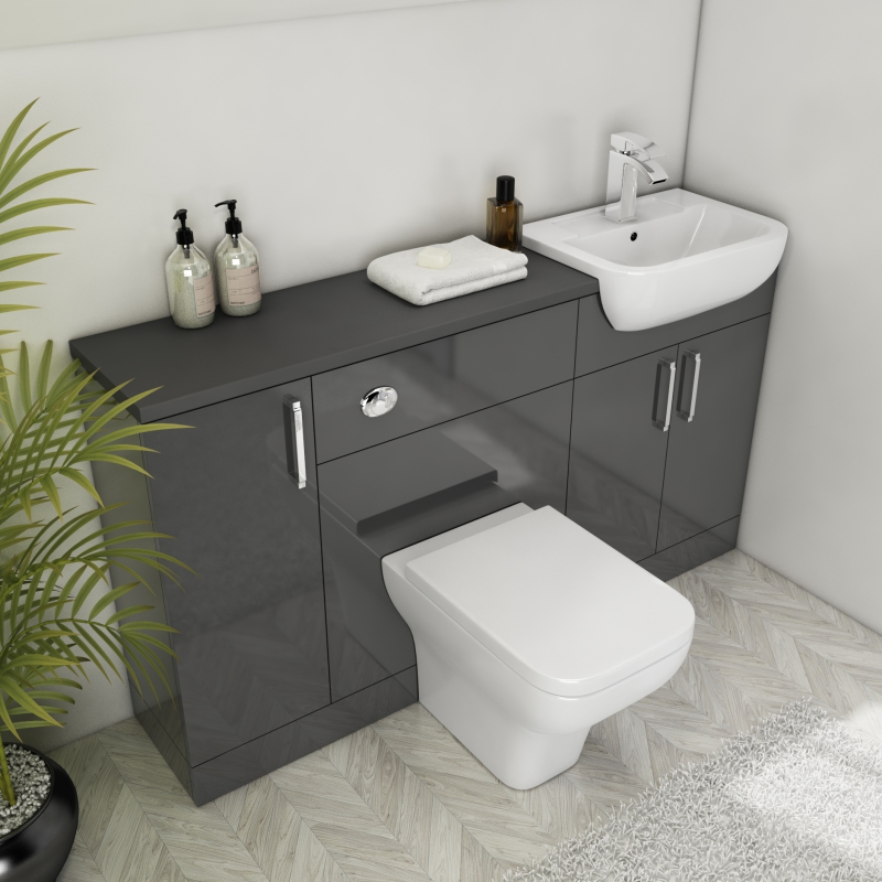 Oliver Fitted Suite: Anthracite