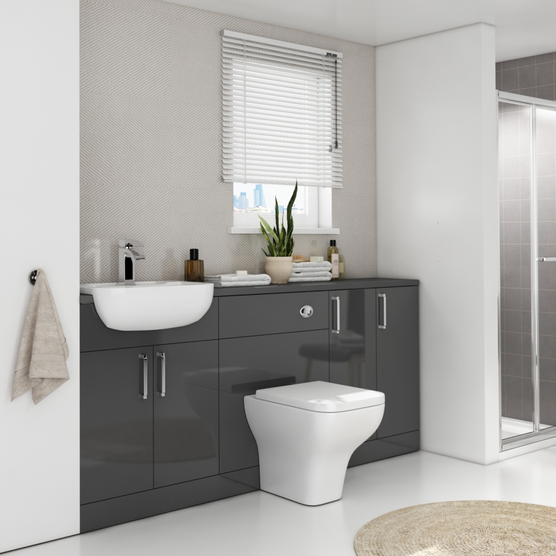 Oliver Fitted Suite: Anthracite