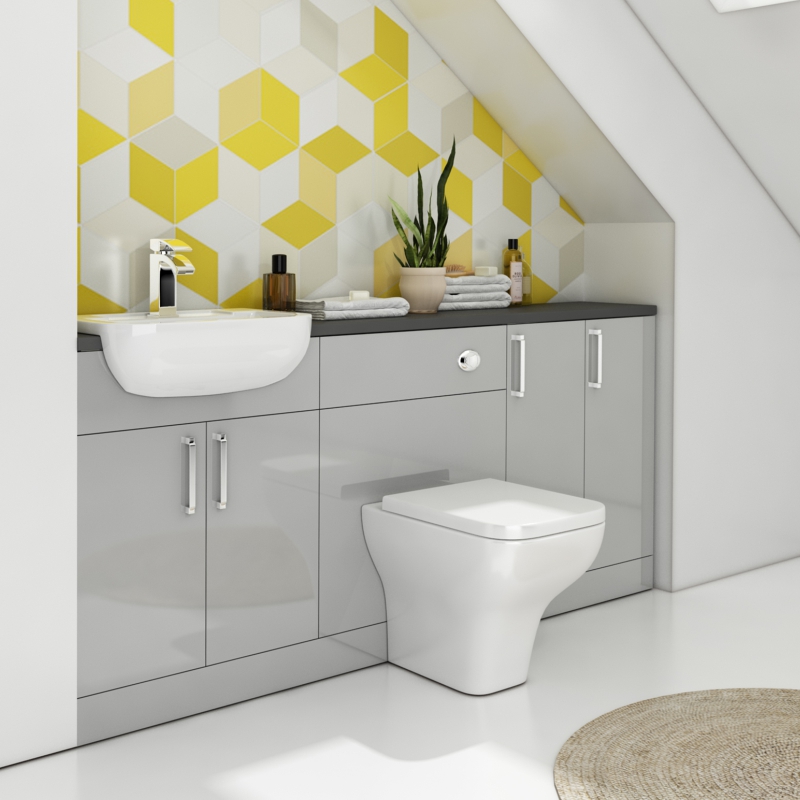 Oliver Fitted Suite: Dove Grey