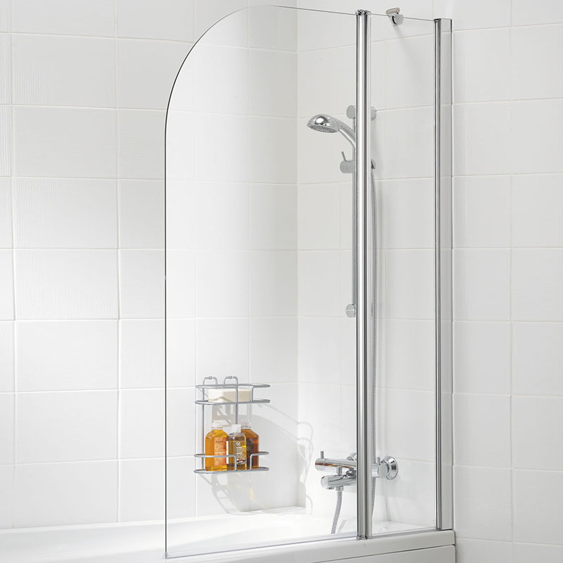 BATHSCREEN SILVER CURVED975