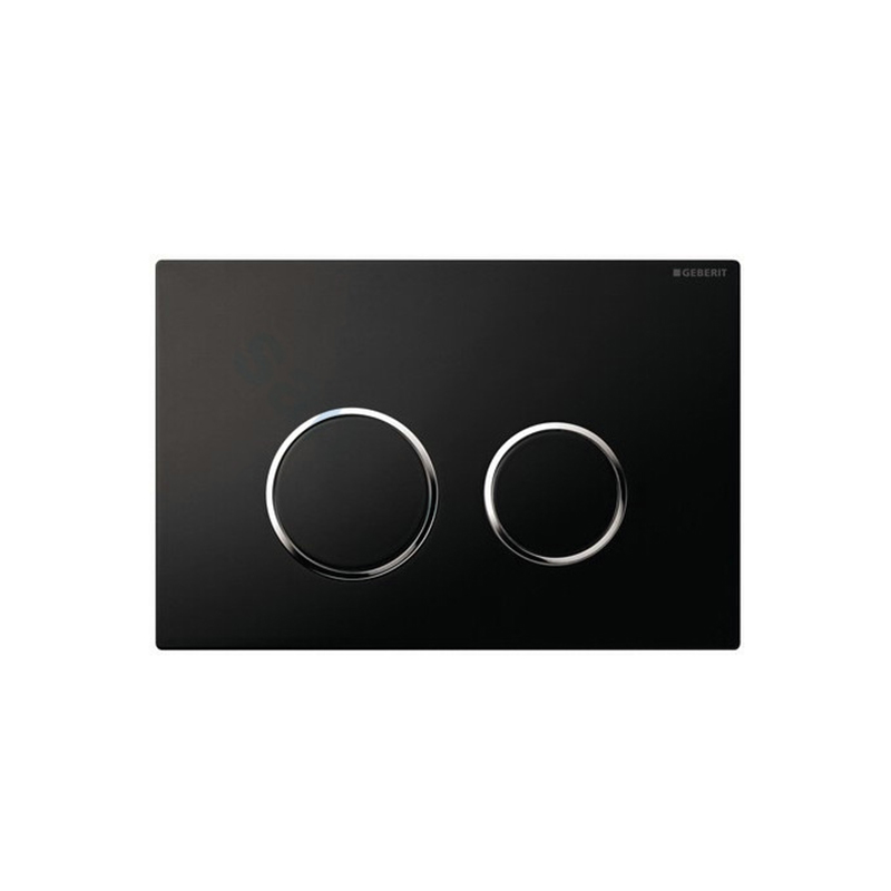 Sigma20 dual flush plate,black