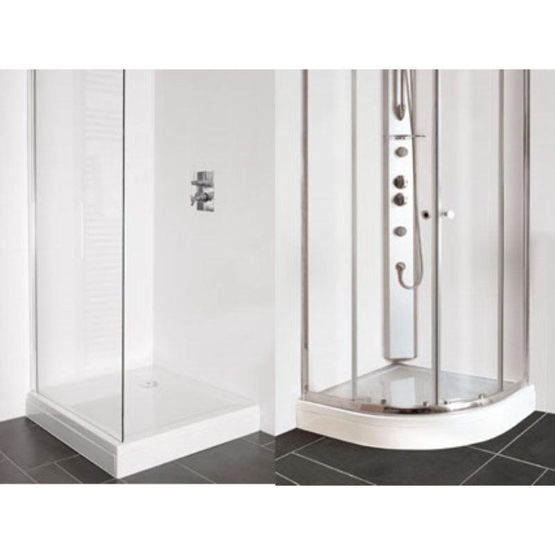 Rectangle Easy Plumb Stone Resin Shower Trays £76 Bathroom City