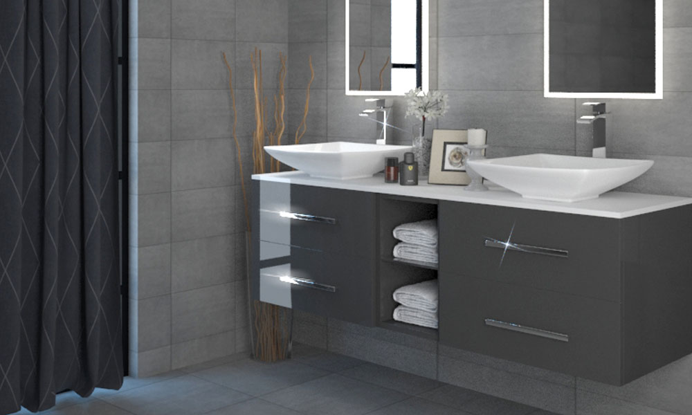 Sonix Fitted Bathroom Furniture