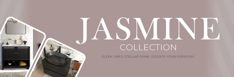 Brand Banner for the Jasmine Range of Modern Vanity Units
