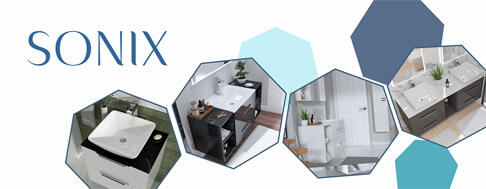 sonix bathrooms - modern bathrooms