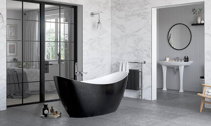15 Stunning Black Bathroom Ideas