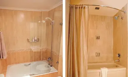 Bath Shower Screens vs Shower Curtains: A Comparison Guide