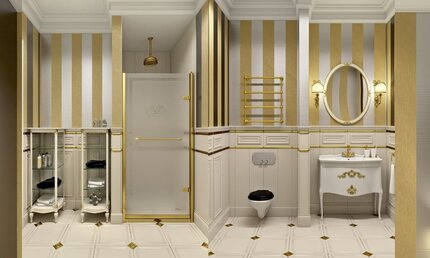 7 Gold Bathroom Ideas for Inspiration