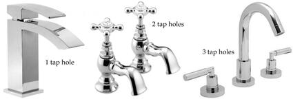 one to and three tap hole taps compare
