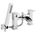 Chrome Bath Taps With Shower Attachement 