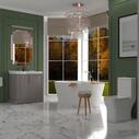 Category Image for Traditional Bathroom Suites showing Chester Suite with Freestanding Bath