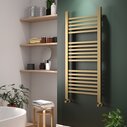 Modern Bathroom Grey Radiator Towel Rail 