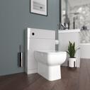 Close Coupled Toilet White 