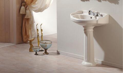 Traditional Pedestal Basin