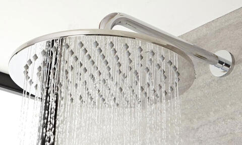 Chrome Round Fixed Shower Head