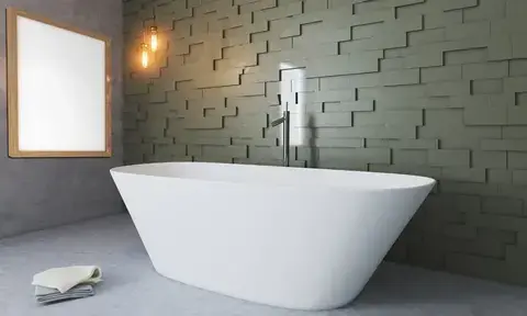 Acrylic Made Slipper Bath