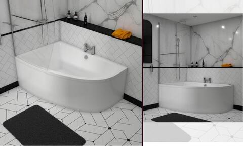 Clia Right Hand Corner Bath - 1500 x 1000mm
