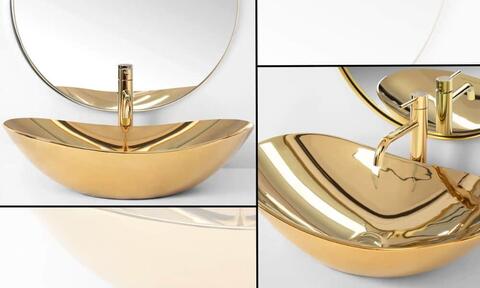 Addison Gold Countertop Basin