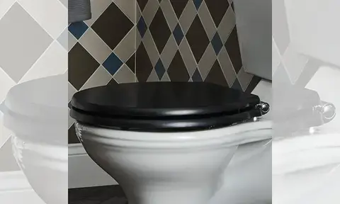 Fitzroy Round Design Traditional Toilet Seat