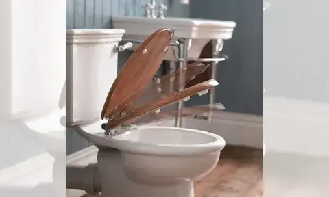 Imperial Elongated (Oval) Design Solid Wood Toilet Seat