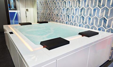 Jacuzzi Whirlpool Designer Bath Filled With Water