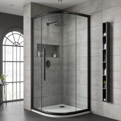 Jaquar Black Quadrant Shower Enclosure