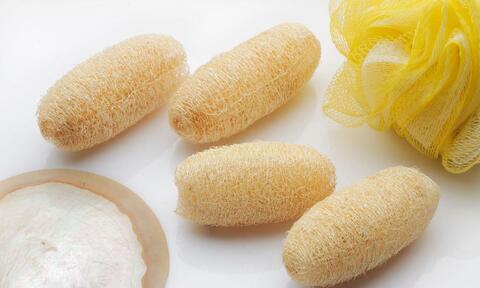 Yellow Loofahs Body Sponges