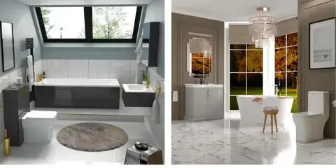 Modern and Traditional Bathroom Styles