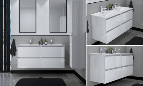 White Vanity Unit For Small Bathrooms