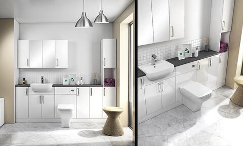 Oyster Grey Bathroom Furniture