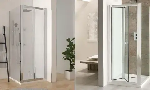 Romano and Volente Bifold Shower Door Enclosure 760mm