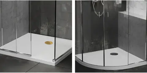 Square Easy Plumb Stone Resin Shower Tray