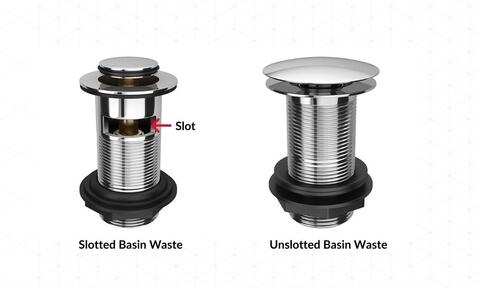 Slotted Versus Unslotted Bathroom Basin Waste