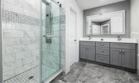 Bathroom With Shower Enclosure