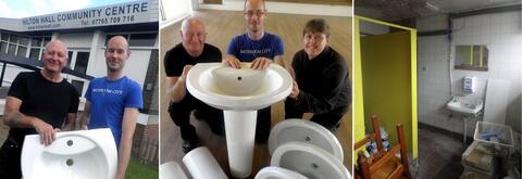 Bathroom City Hilton Hall Community Centre Basins