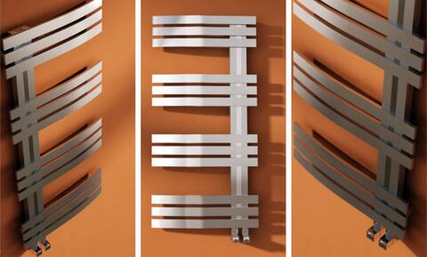 different shaped designer radiator 